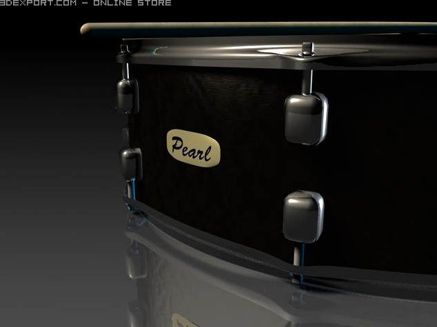 Pearl snare 3D Model