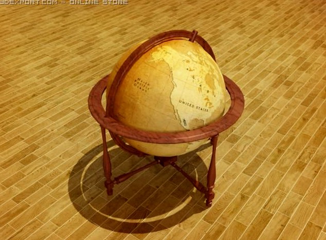 Globe 3D Model