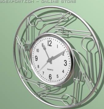 Kitchen clock 3D Model