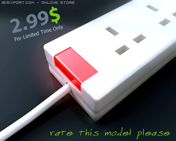 Multi cable 51 3D Model