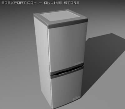 Fridge Freezer 3D Model