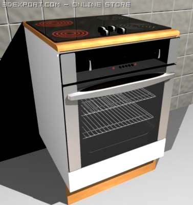 Oven 3D Model
