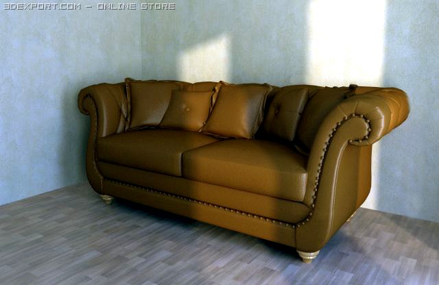 Download free Divan 3D Model