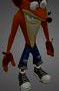 Rigged Crash bandicoot