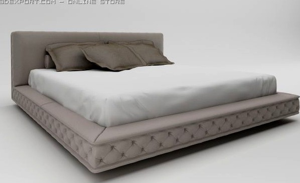 Bed letto OKEANO 3D Model