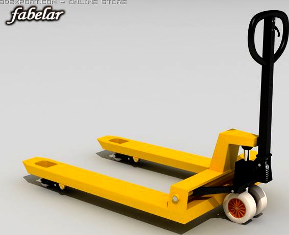 Pallet Jack 3D Model