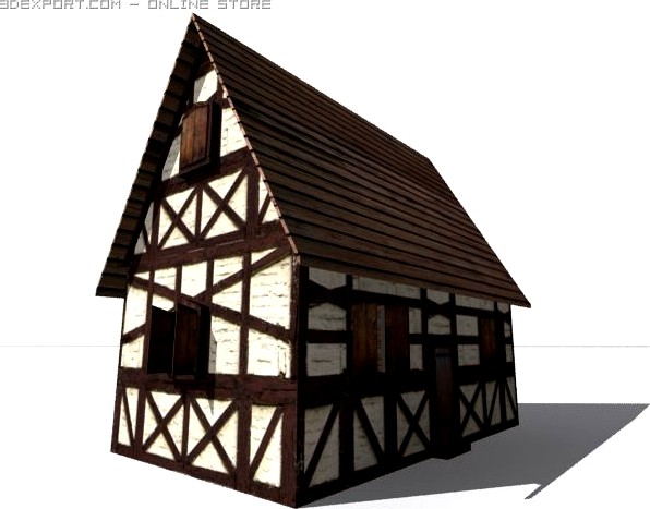 Medieval house 3D Model