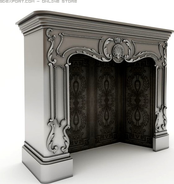 Fireplace devondevon 3D Model