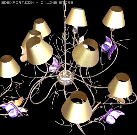 Chandelier 3D Model