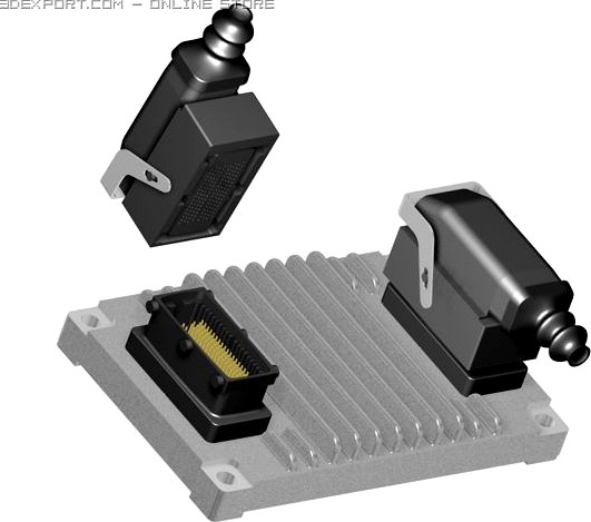 ELectronic Control Module ECM 3D Model