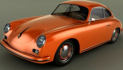 Porsche 356 3D Model