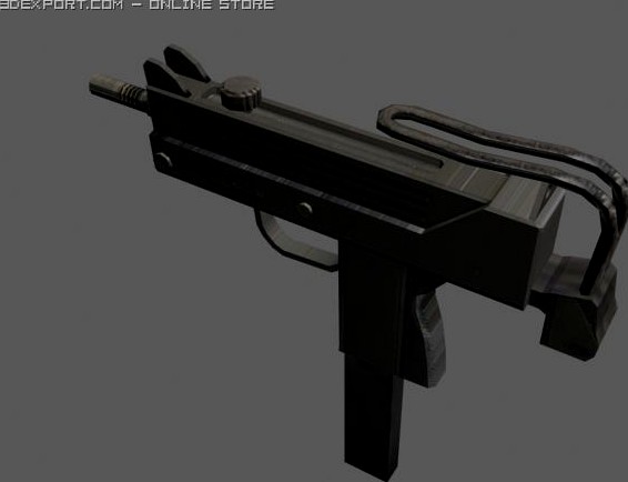 Ingram mac 11 3D Model