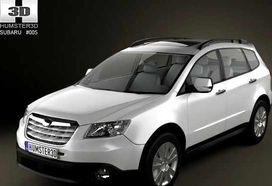 Subaru Tribeca 2010 3D Model