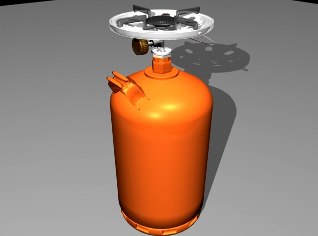 Camp Gas 3D Model