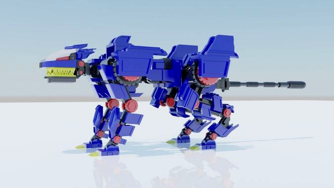 Cat Mecha Robot Zoids