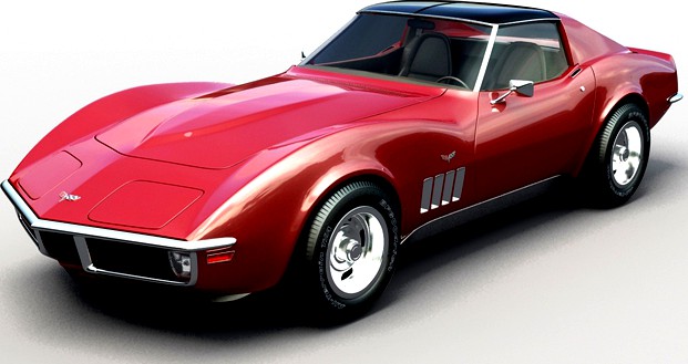 ChevroletCorvetteC31973 3D Model