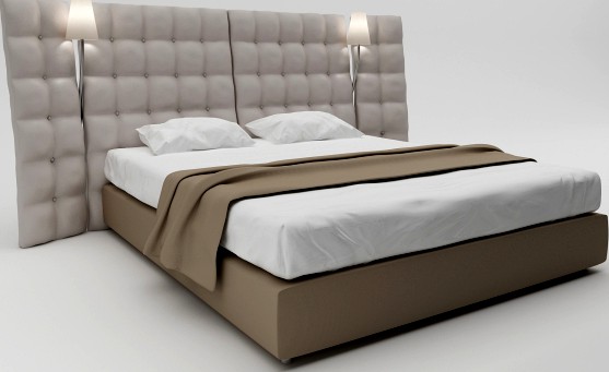 Angle paravento bed 3D Model