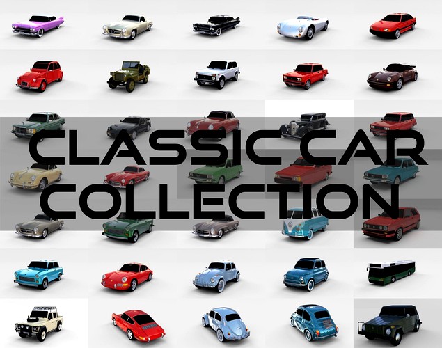 32 Classic Car Collection