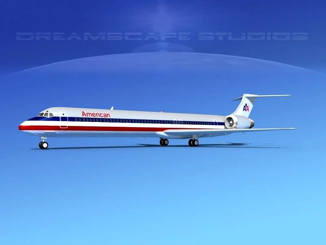 McDonnell Douglas MD83 American Airlines