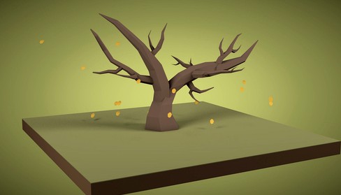 Low Poly Tree | 3D