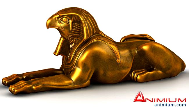 Horus 3d model