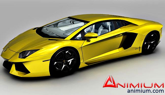 Lamborghini Aventador LP720 3d model