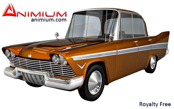 Cartoon Car 3d model