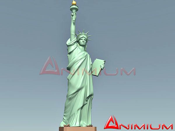 Statue of Liberty 3d model