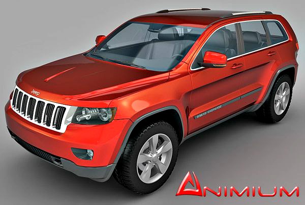 Jeep Grand Cherokee 3d model