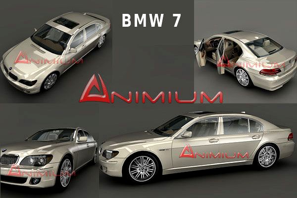 BMW 7 3d model