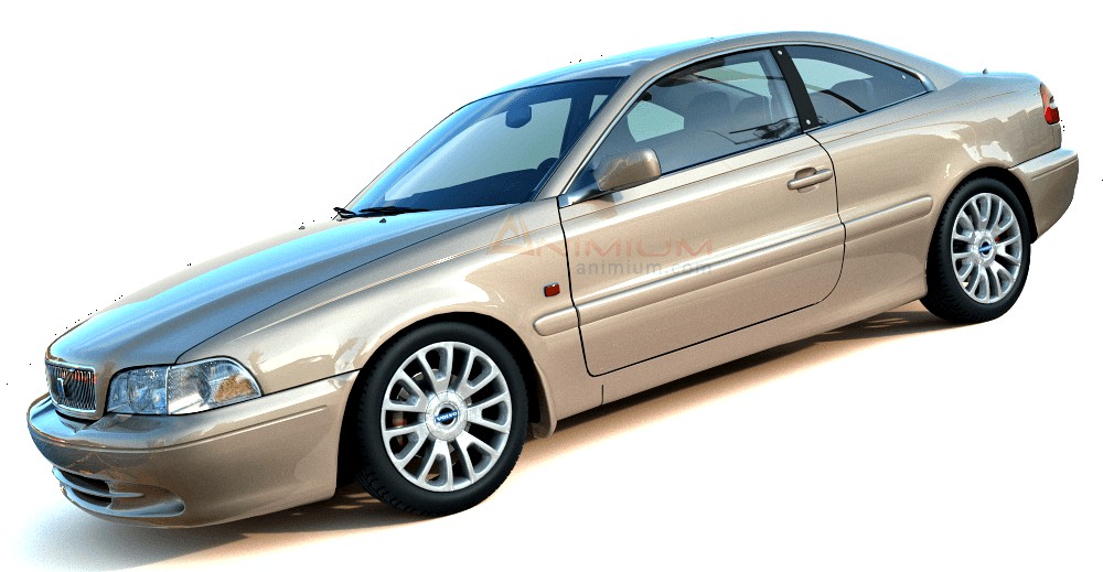 1999 Volvo C70 3d model