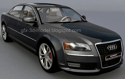 Audi A8 3d model