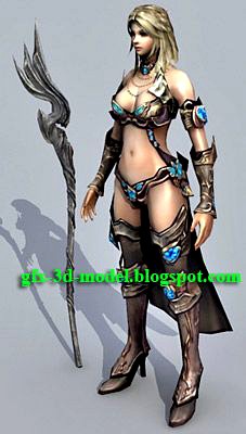 Game Character – 3d model