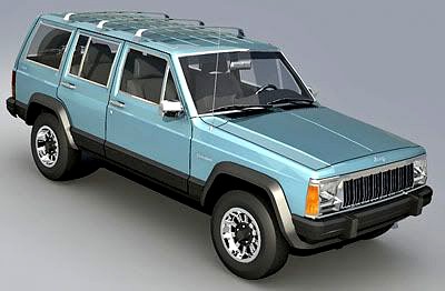 Cherokee Jeep 3d model