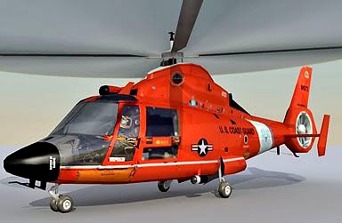 HH 65 Dolphin Coast Guard