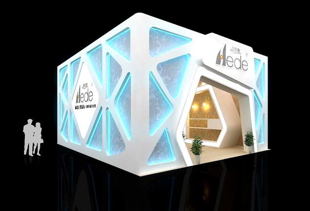 Exhibition booth area 9X8 3DMAX2009 3D Model