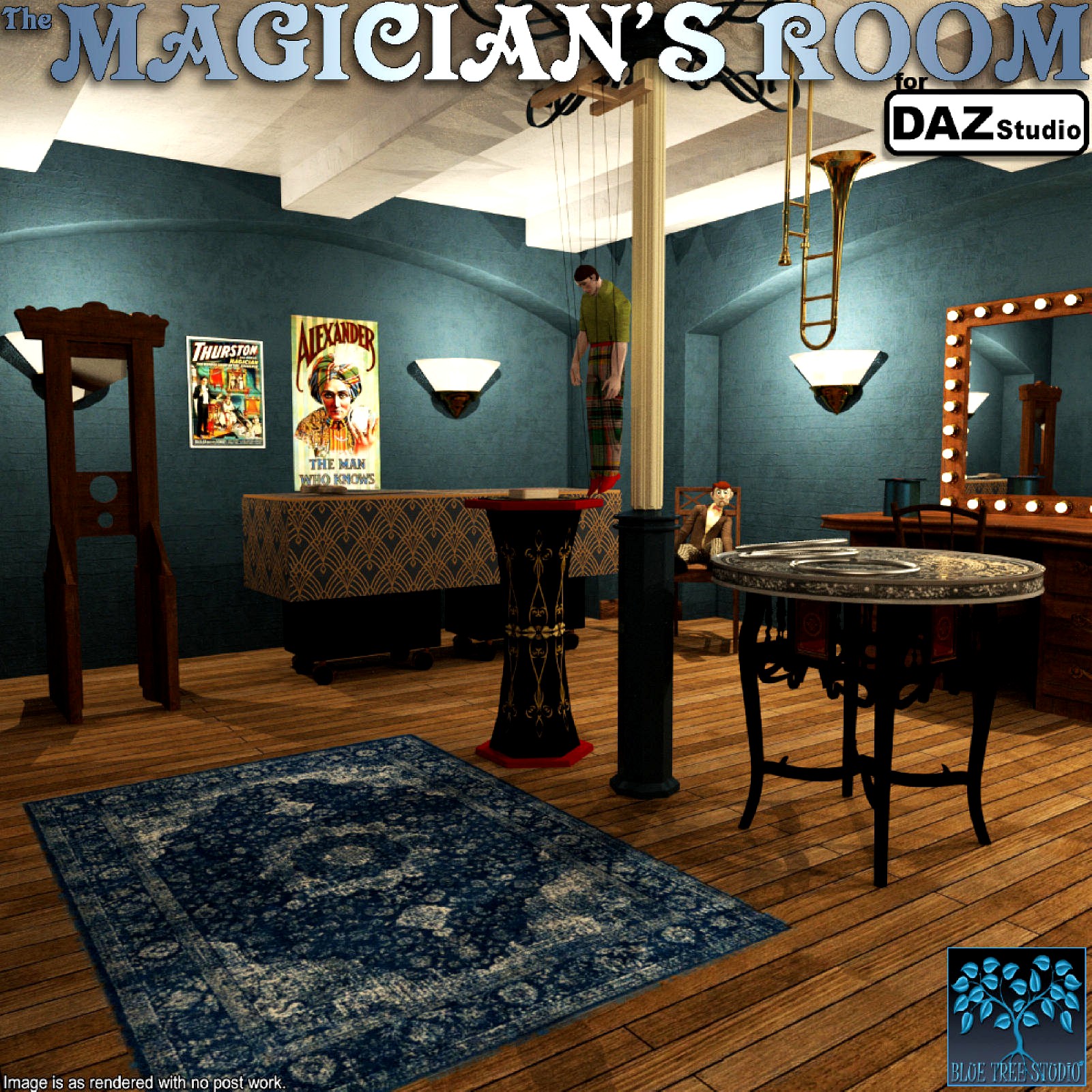 The Magician's Room for DAZ Studio