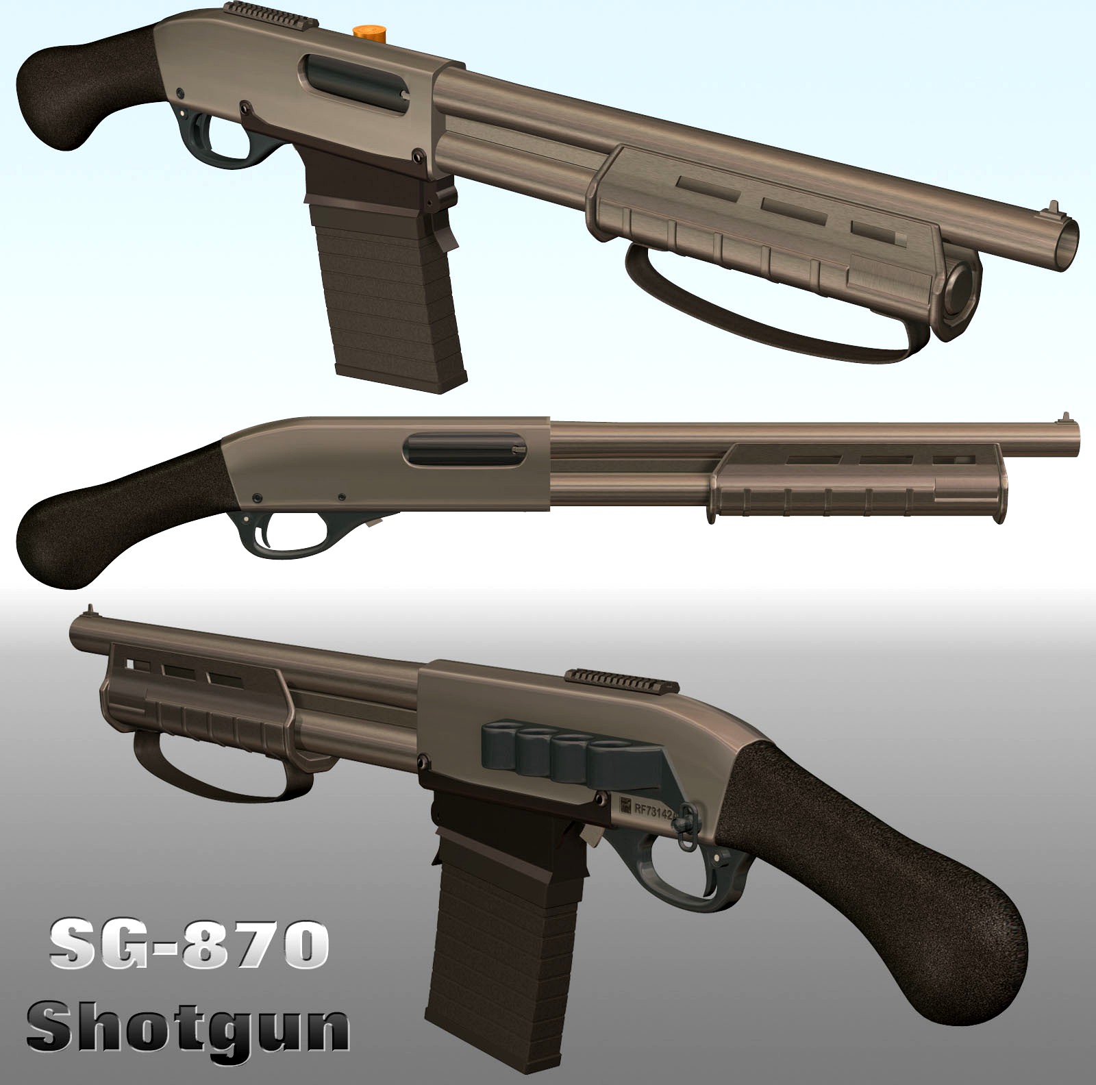 SG-870 Shotgun Set
