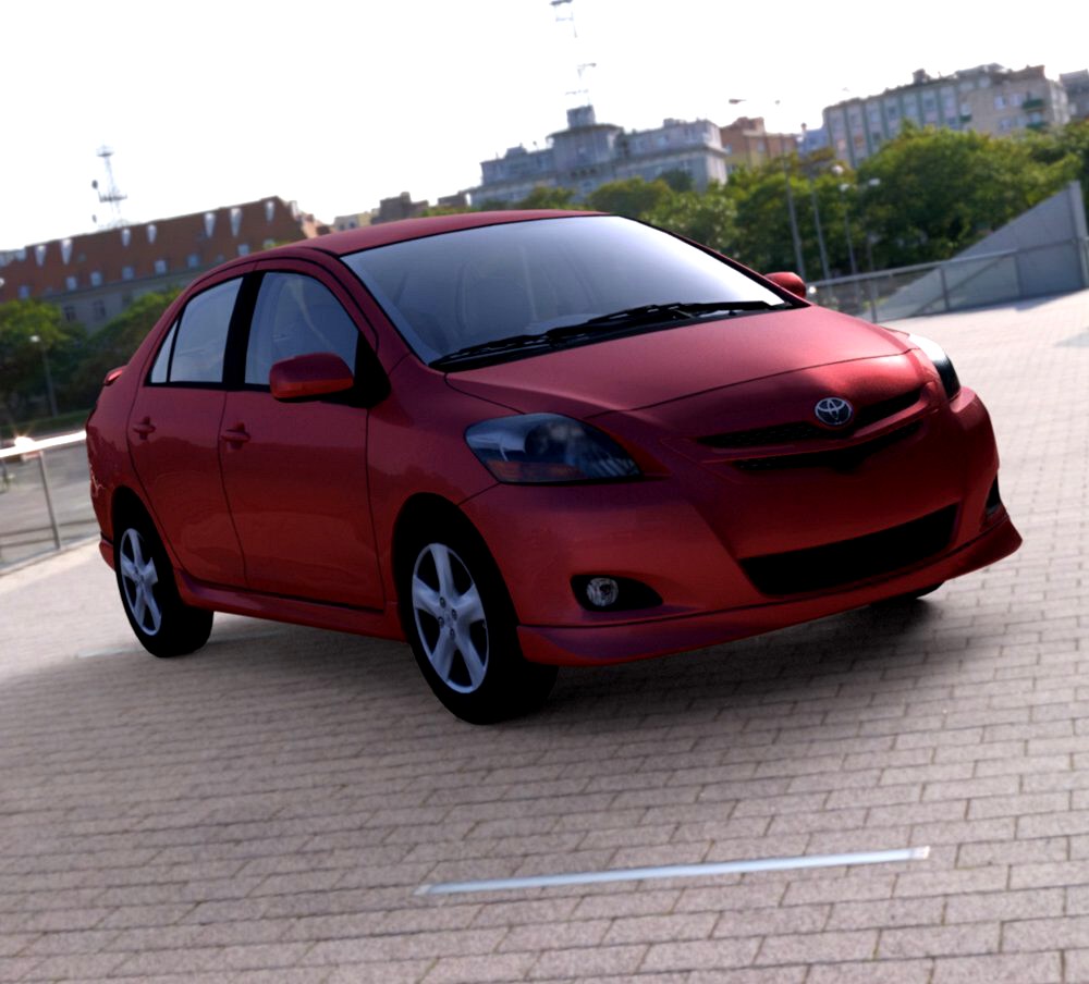 Toyota Yaris for DAZ Studio