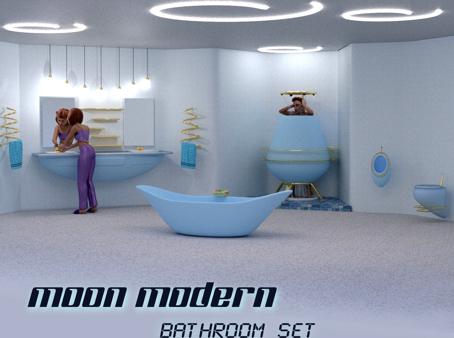 Moon Modern Bathroom
