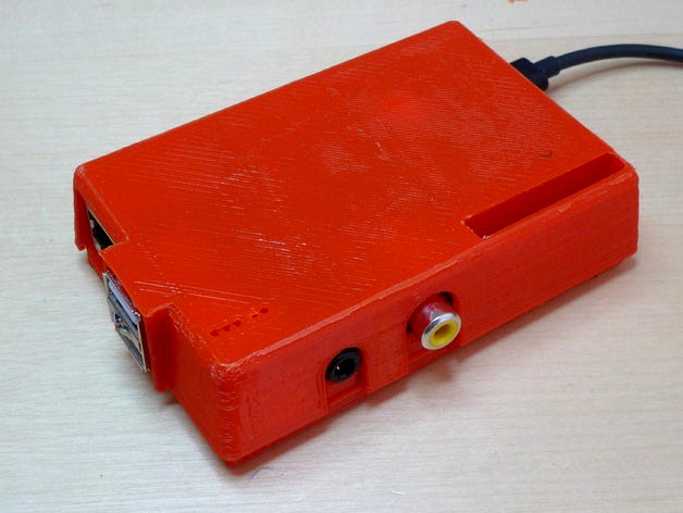 Case for original Raspberry Pi model B by egil