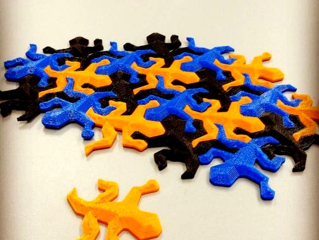 Volume Printing Tool for Escher Lizard by SpoonUnit