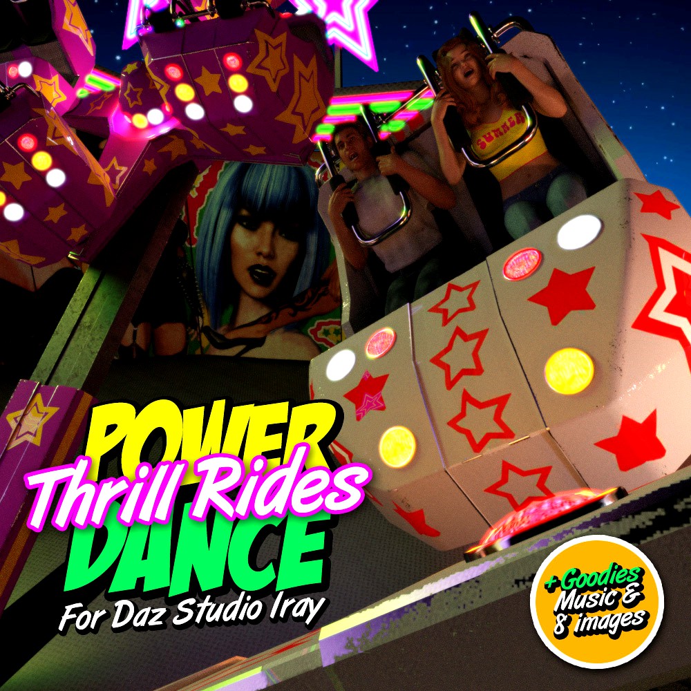 POWERDANCE Thrill Rides for DS Iray