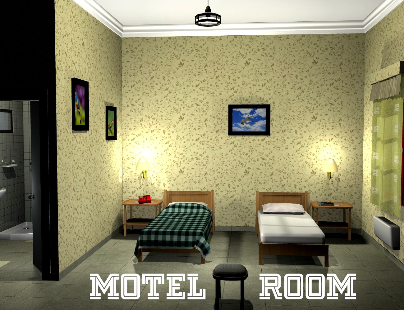 Motel Room - Extended License