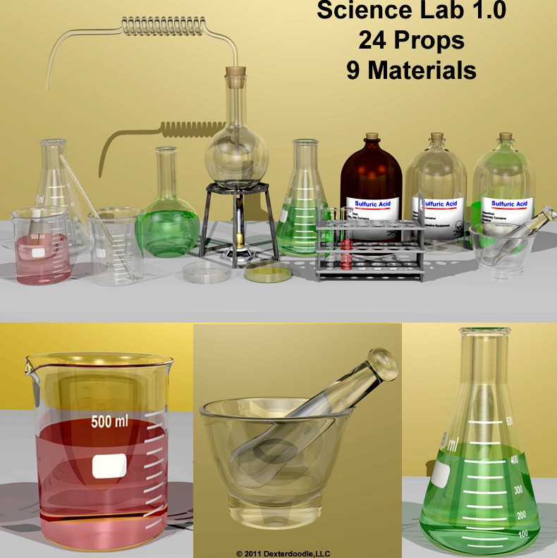 Science Lab and Chemistry Set