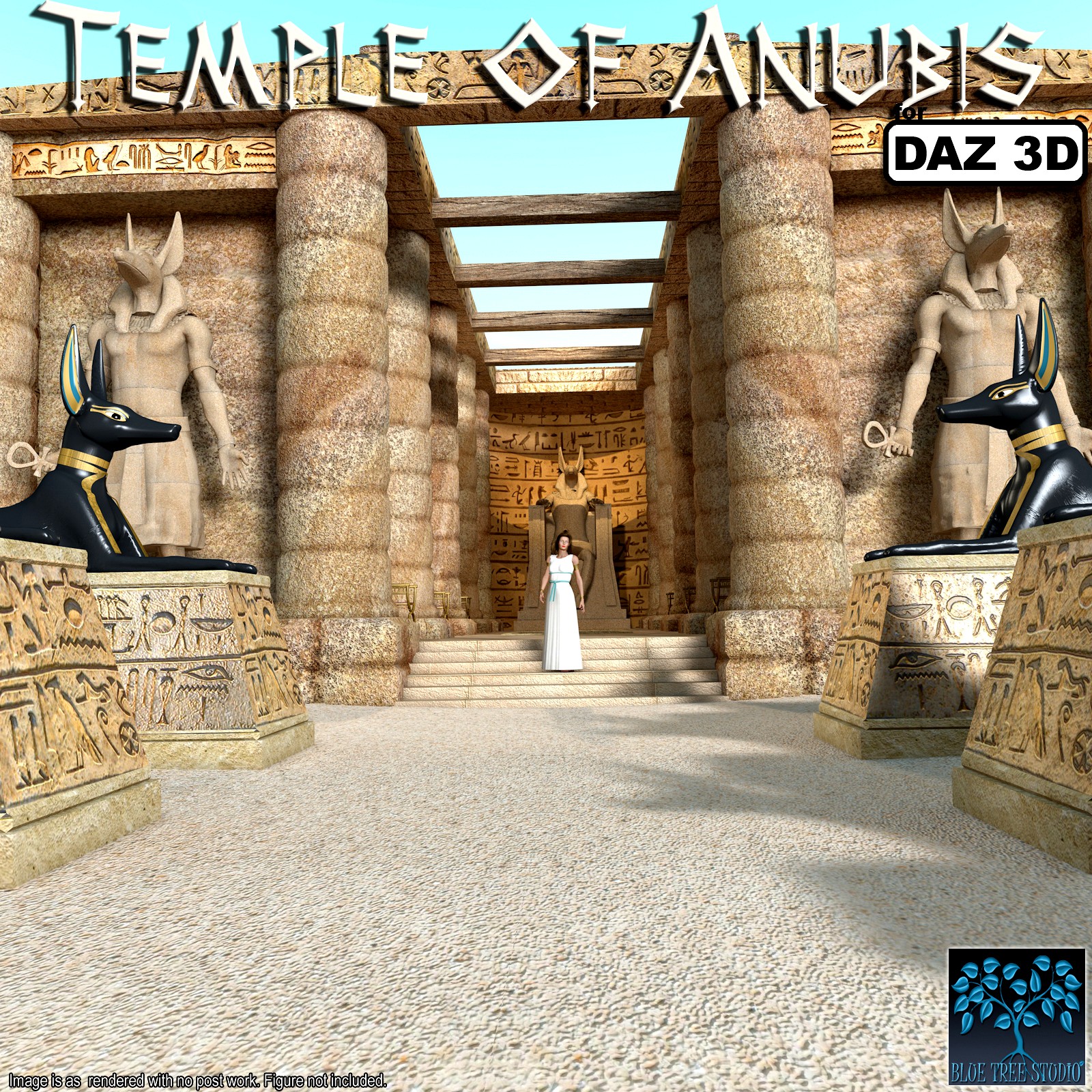 Temple of Anubis for Daz Studio