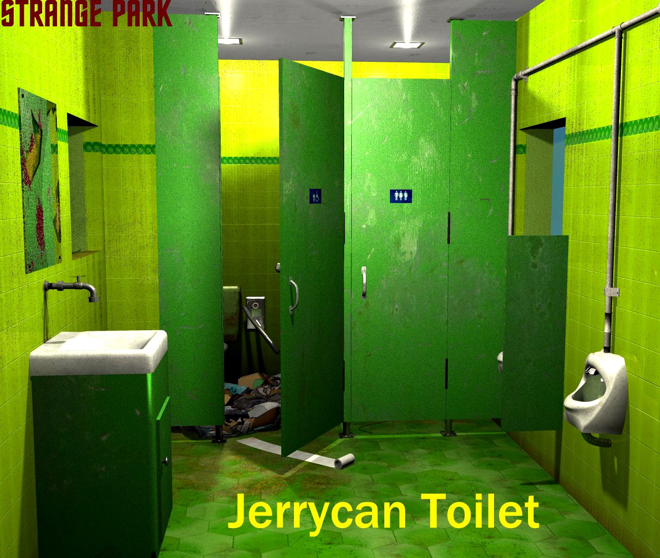 Strange Park - Jerrycan Toilet
