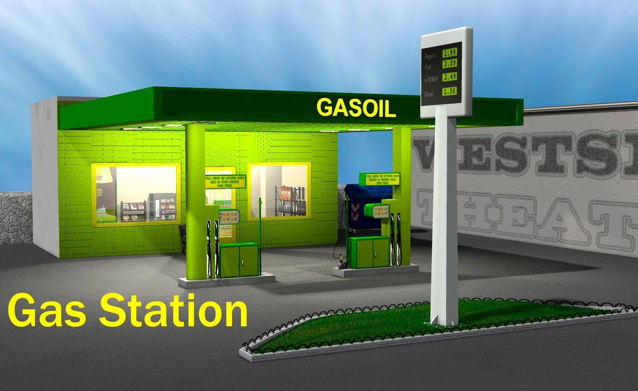Gas Station - Extended License