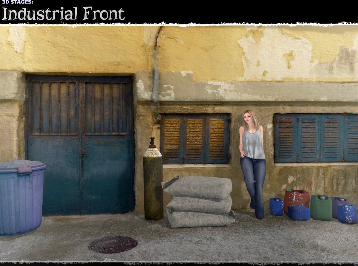 3D Stages: Industrial Front