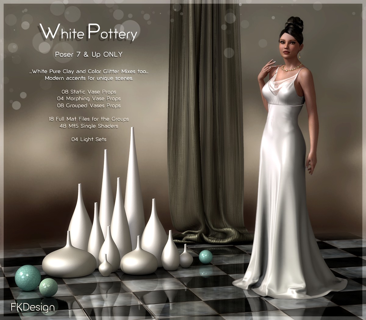 White Pottery - Poser